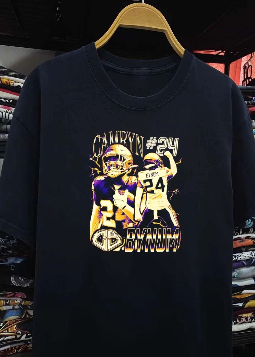 Camryn #24 Bynum Lightning Vikings Football Shirt
