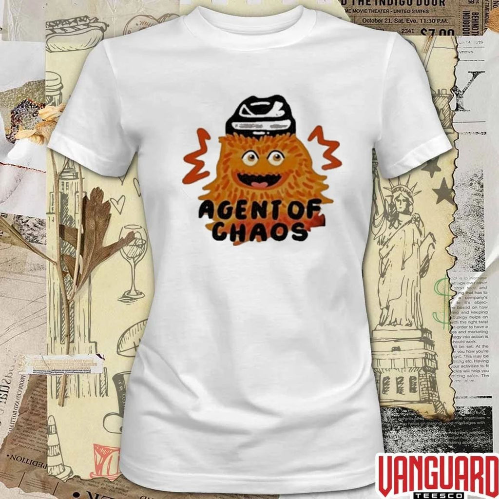 Gritty Agent of Chaos Philadelphia Flyers 2026 NHL Hockey Mascot t-shirt