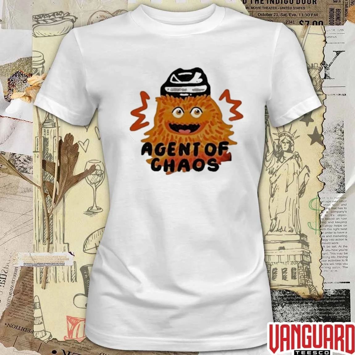 Gritty Agent of Chaos Philadelphia Flyers 2026 NHL Hockey Mascot t-shirt