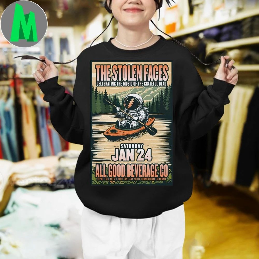 The Stolen Faces 1.24.2026 Birmingham AL Poster Shirt