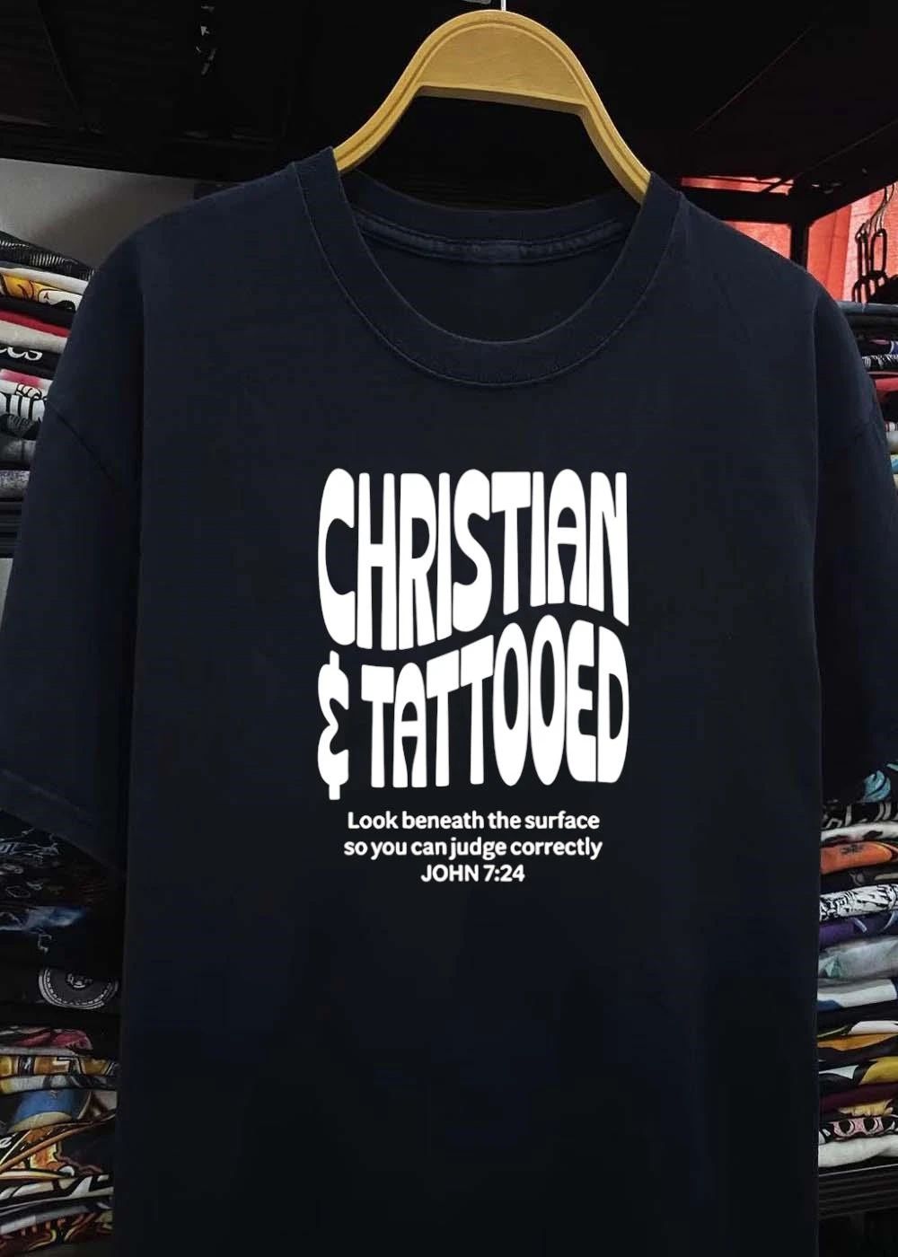 Christian Tattooed Judge Correctly John 7’24 Shirt