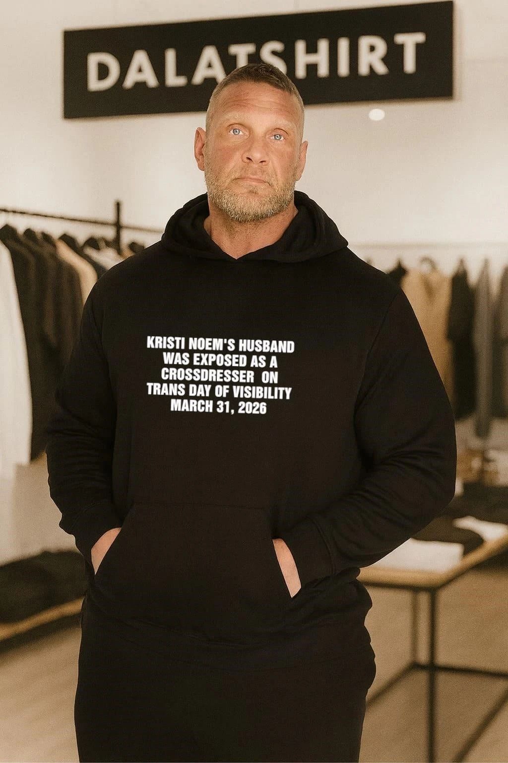 Kristi Noem’s Husband Was Exposed as a Crossdresser on Trans Day of Visibility March 31 2026 shirt
