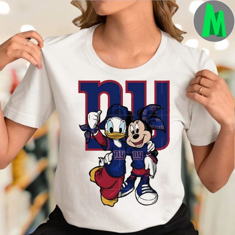 Daisy Minnie New York Giants Logo 2025 Shirt