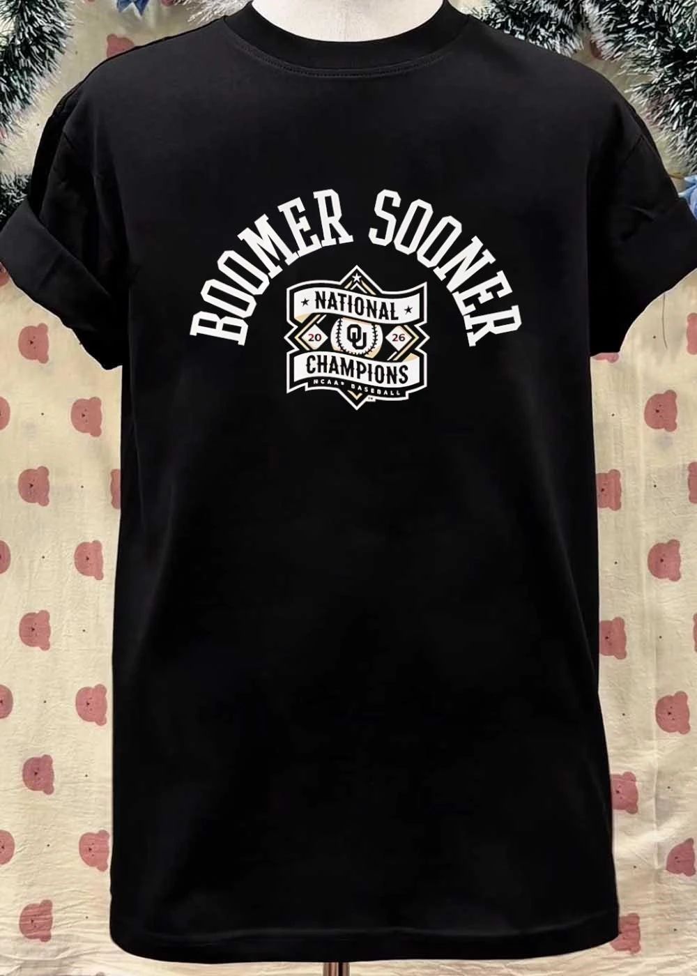 Oklahoma Sooners NCAA Baseball National Champions Boomer Sooner shirt