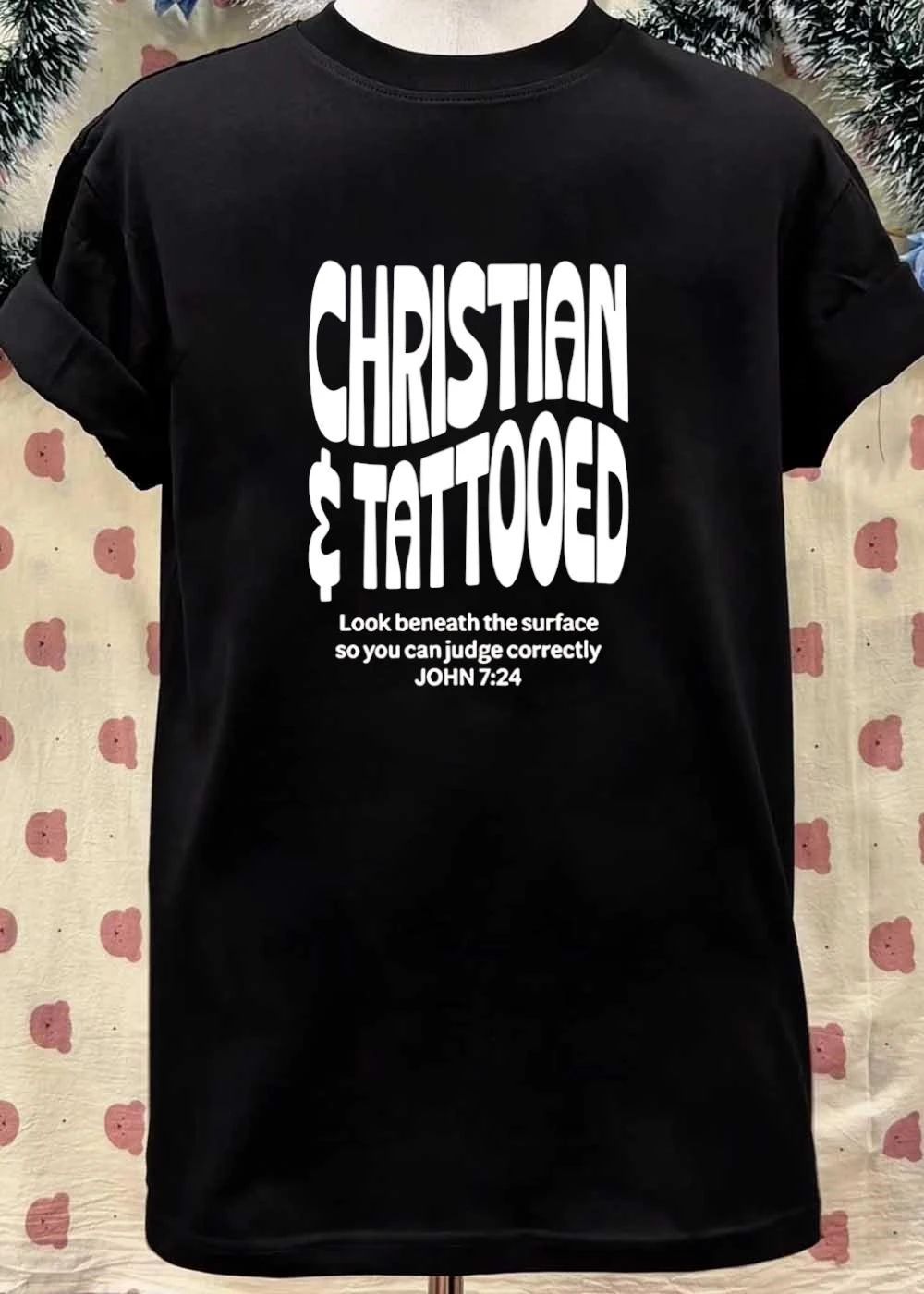 Christian Tattooed Judge Correctly John 7’24 Shirt