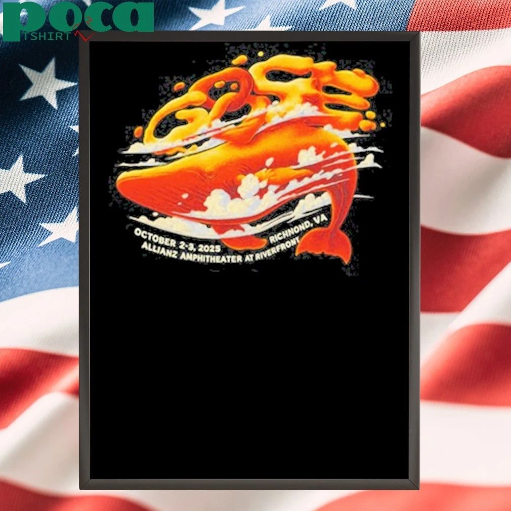 Goose Oct 2-3 2025 Richmond, VA Allianz Amphitheater at Riverfront Shirt