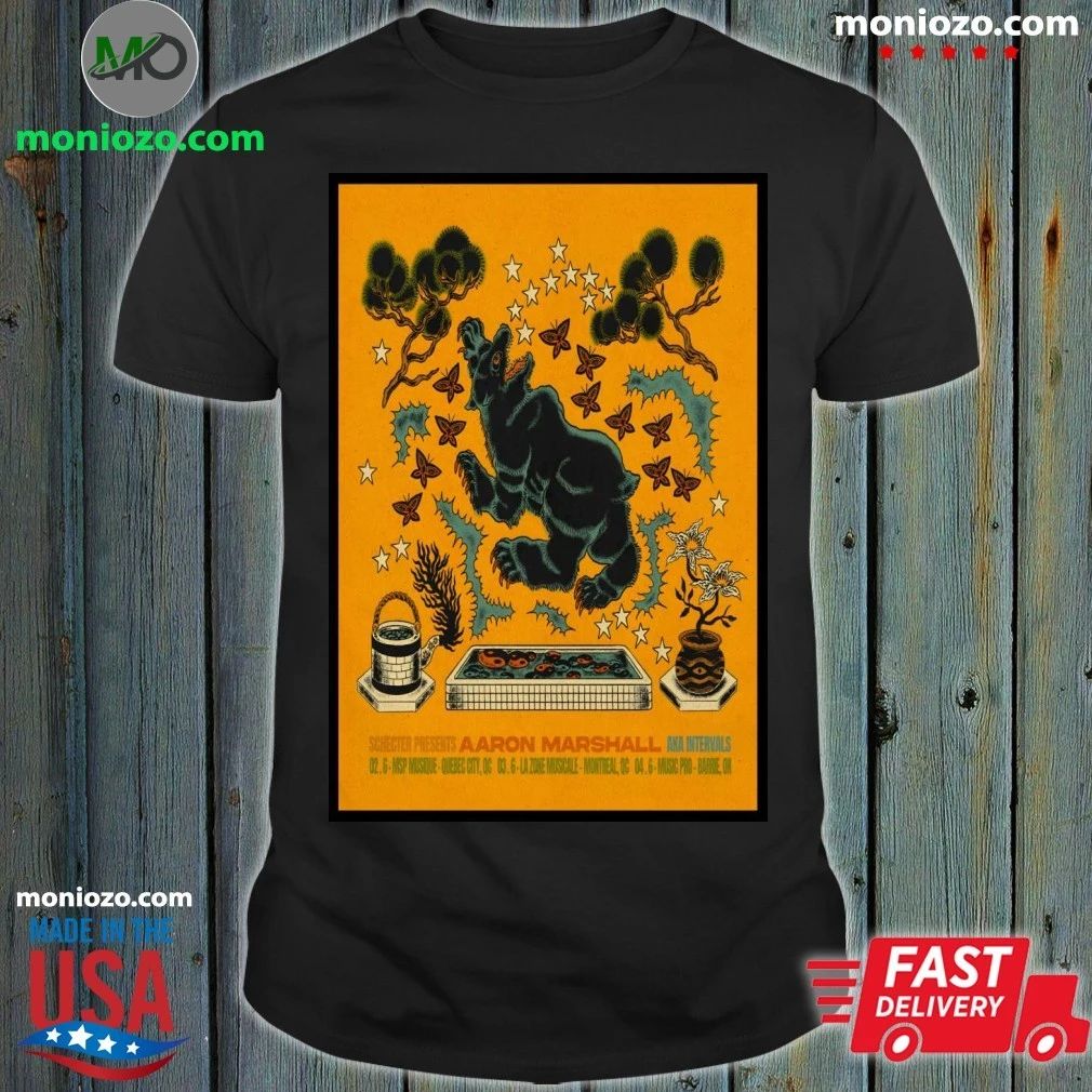 Aaron Marshall Canadian Clinic Tour 2026 Poster Shirt
