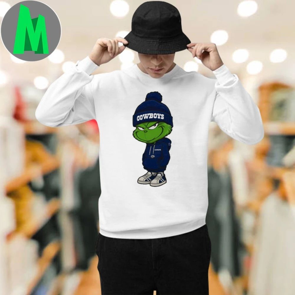 Grinch Dallas Cowboys Logo Shirt