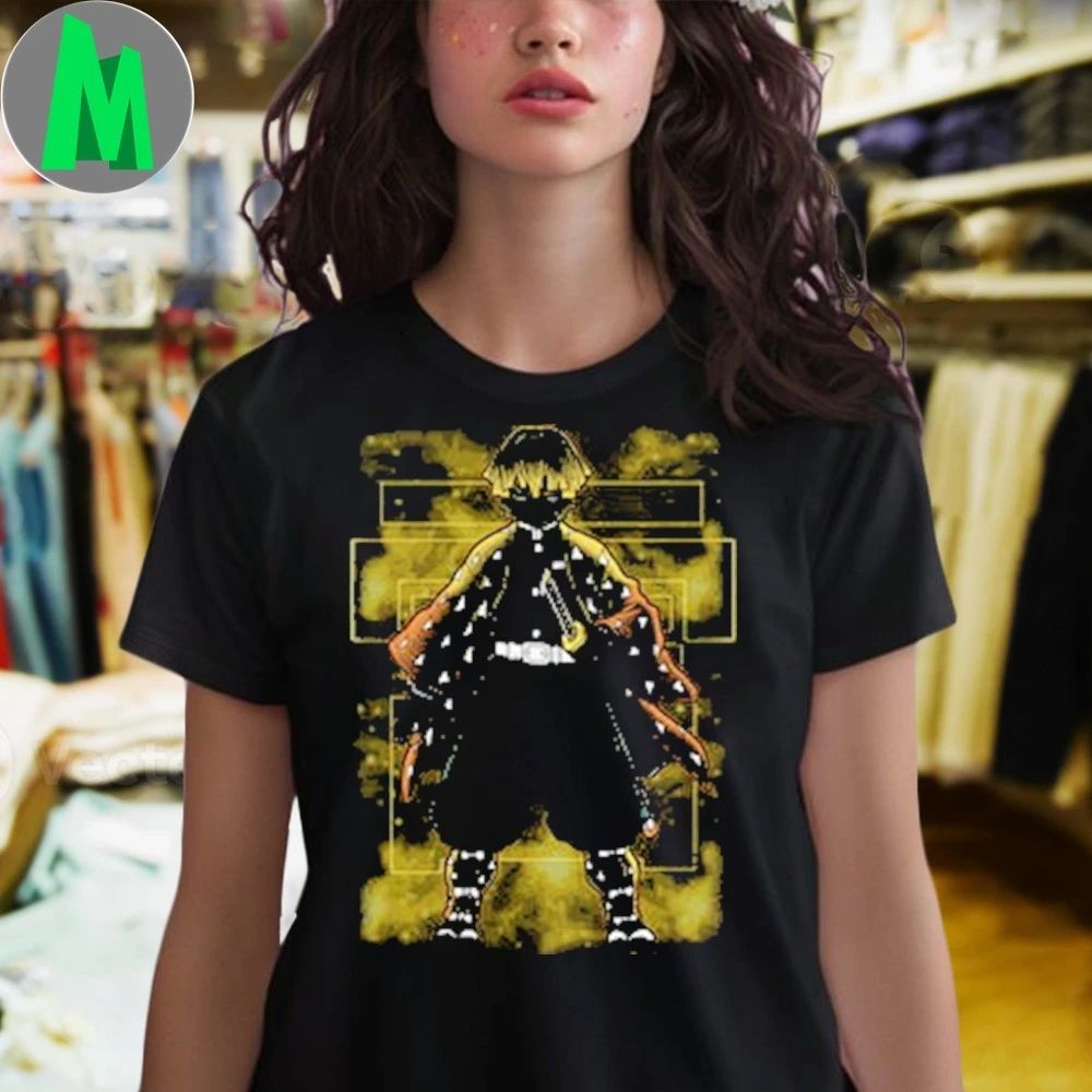 Agatsuma Zenitsu Thunder Breathing Shadow Nebula Shirt