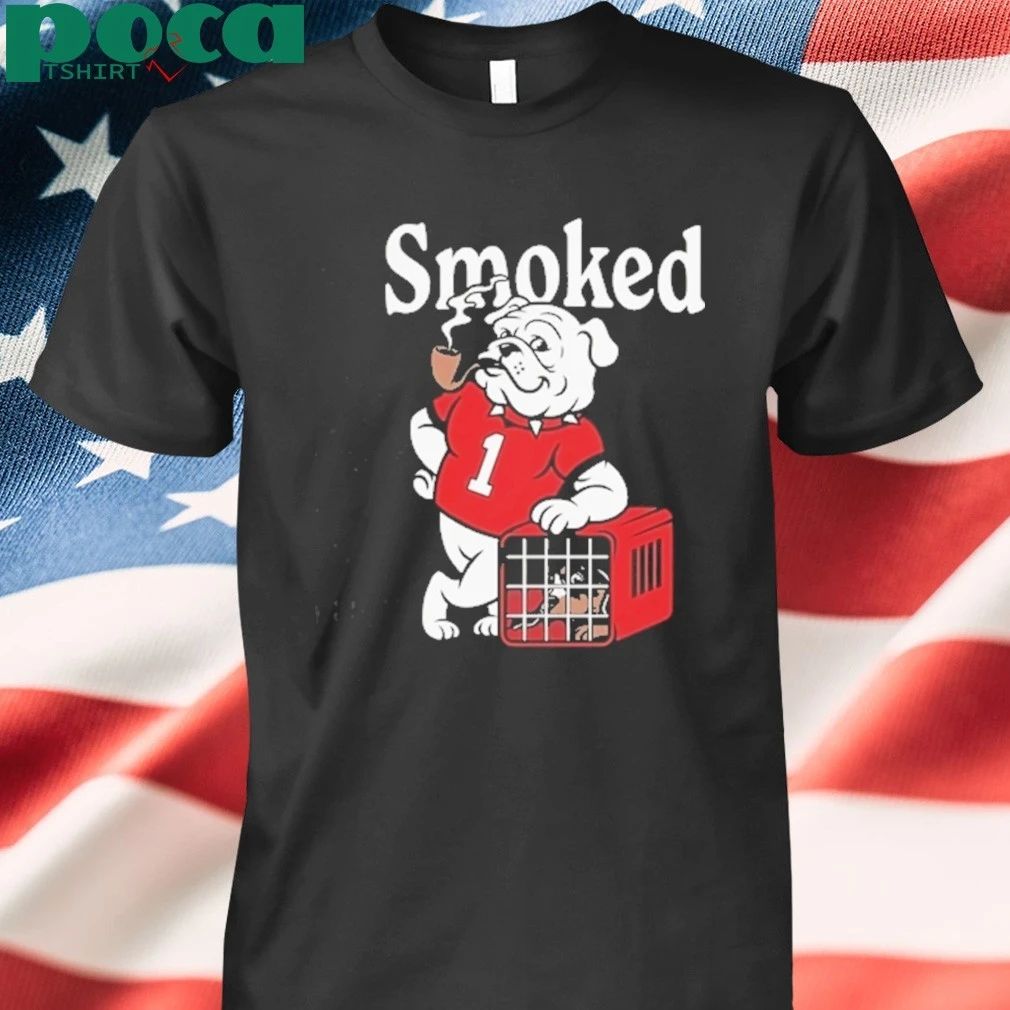 Georgia Bulldogs Dawgs Smoked T-Shirt