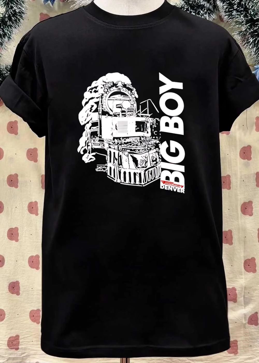 Forney Denver Big Boy Union Pacific Steam Locomotive Train T-Shirt