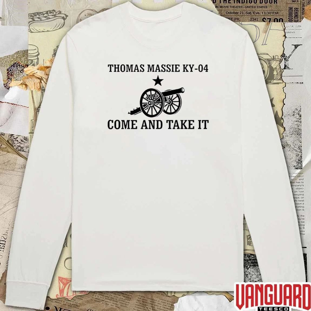 Thomas Massie Ky-04 Come And Take It t-shirt