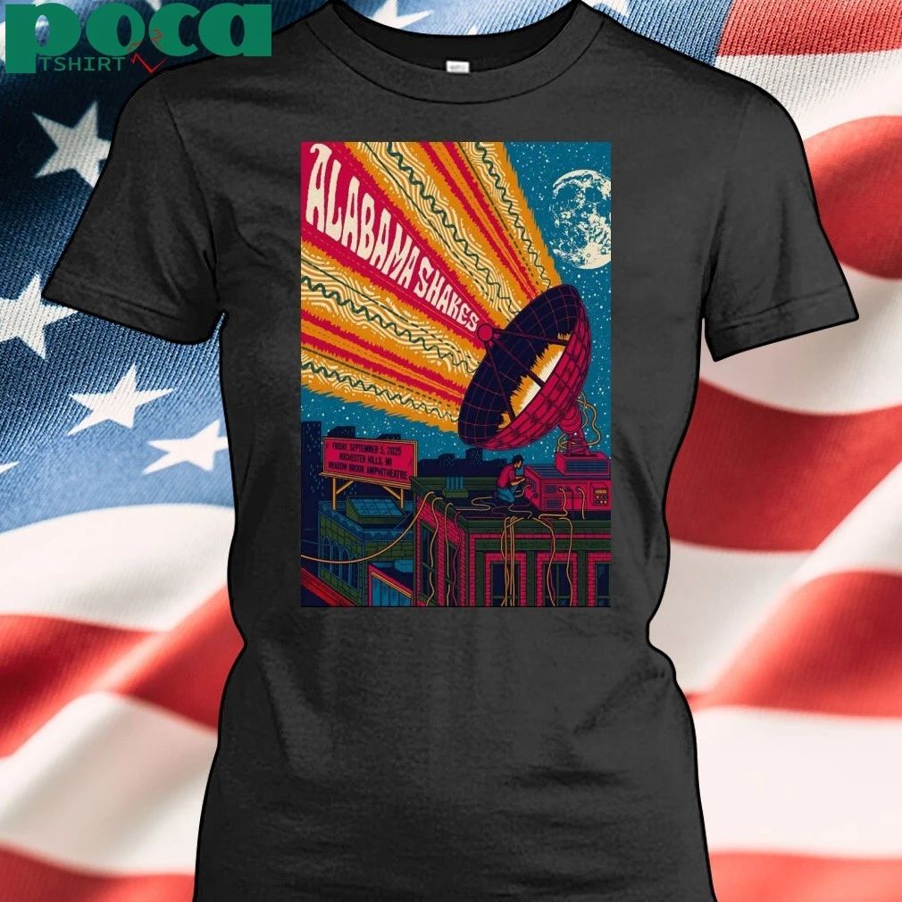 Alabama Shakes 9-5-2025 Rochester Hills MI Poster T-shirt