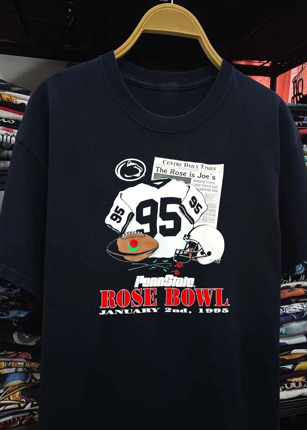 Penn State Nittany Lions 95 Rose Bowl shirt