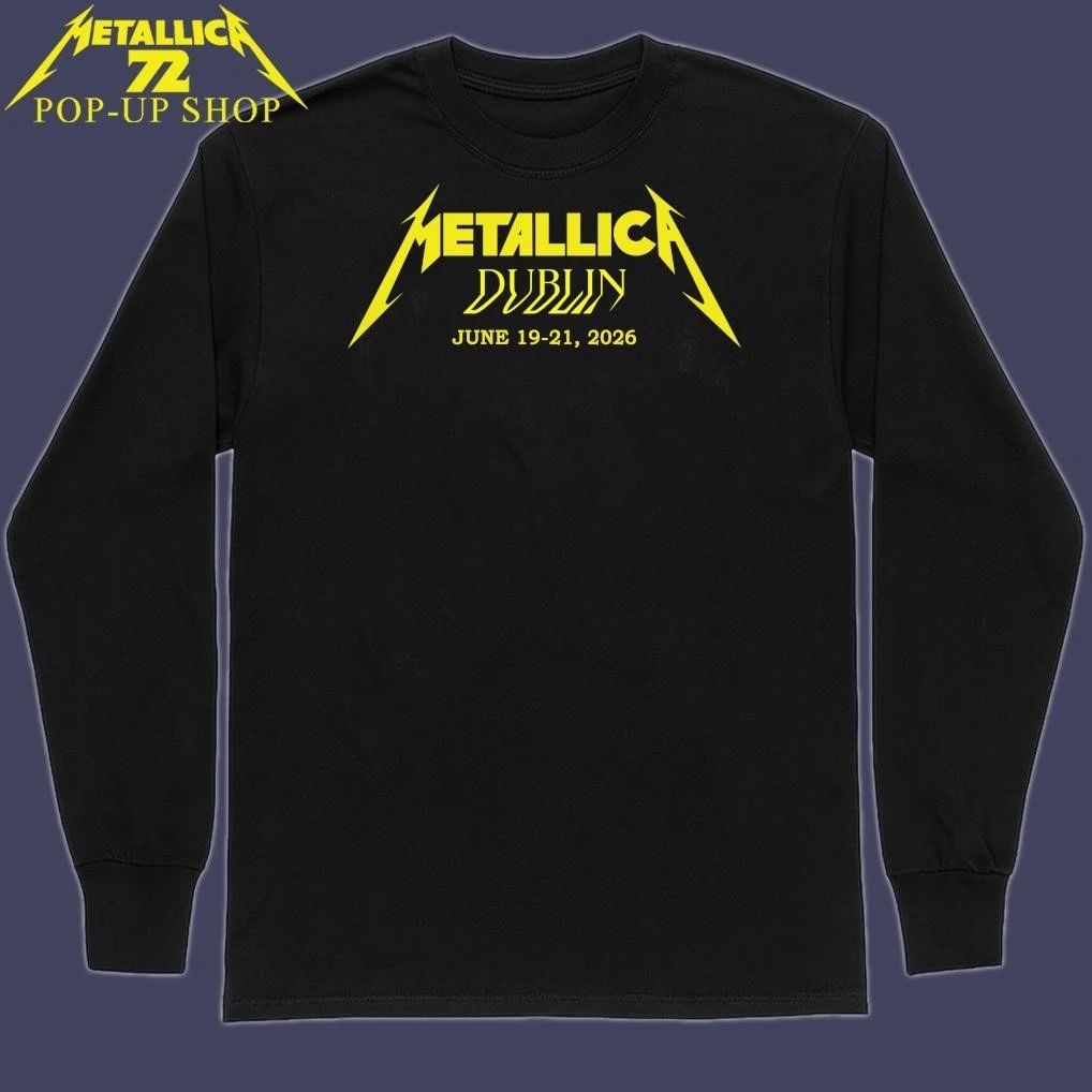Metallica M72 Dublin June 19-21, 2026 Ireland T-Shirt