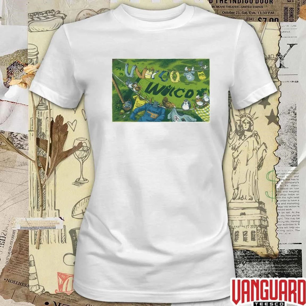Wilco The Jones Assembly Oklahoma City OK May 5 2026 Tour Poster t-shirt