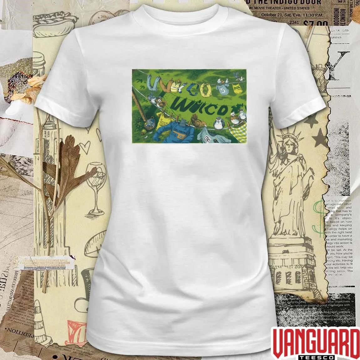 Wilco The Jones Assembly Oklahoma City OK May 5 2026 Tour Poster t-shirt