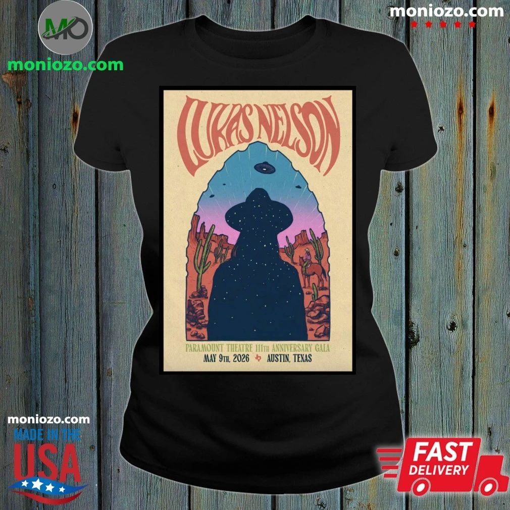 Lukas Nelson 5 9 2026 Austin TX Poster Shirt