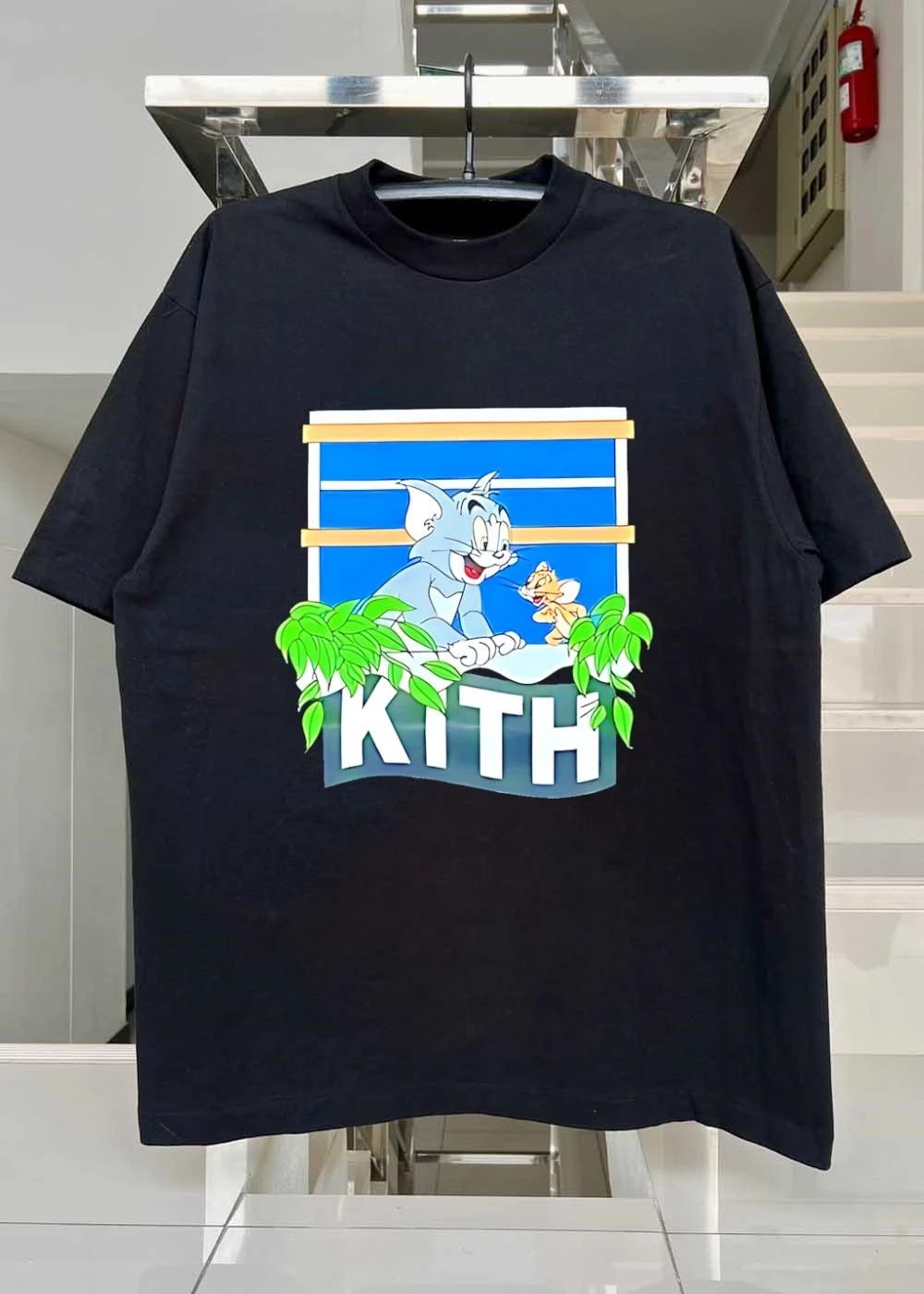 Kith Tom And Jerry Window Leaves Shirt