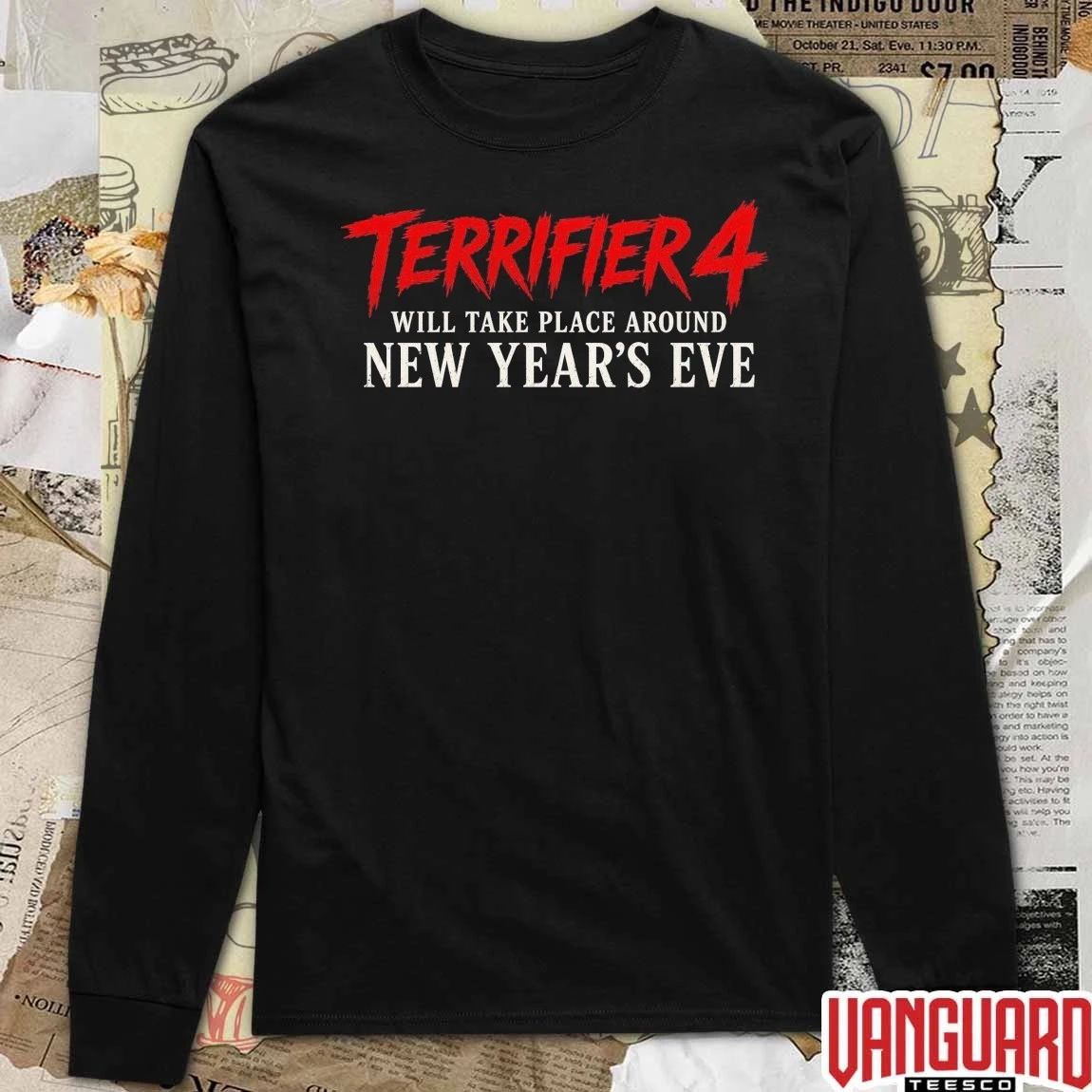 Terrifier 4 Will Take Place Around New Year’s Eve t-shirt