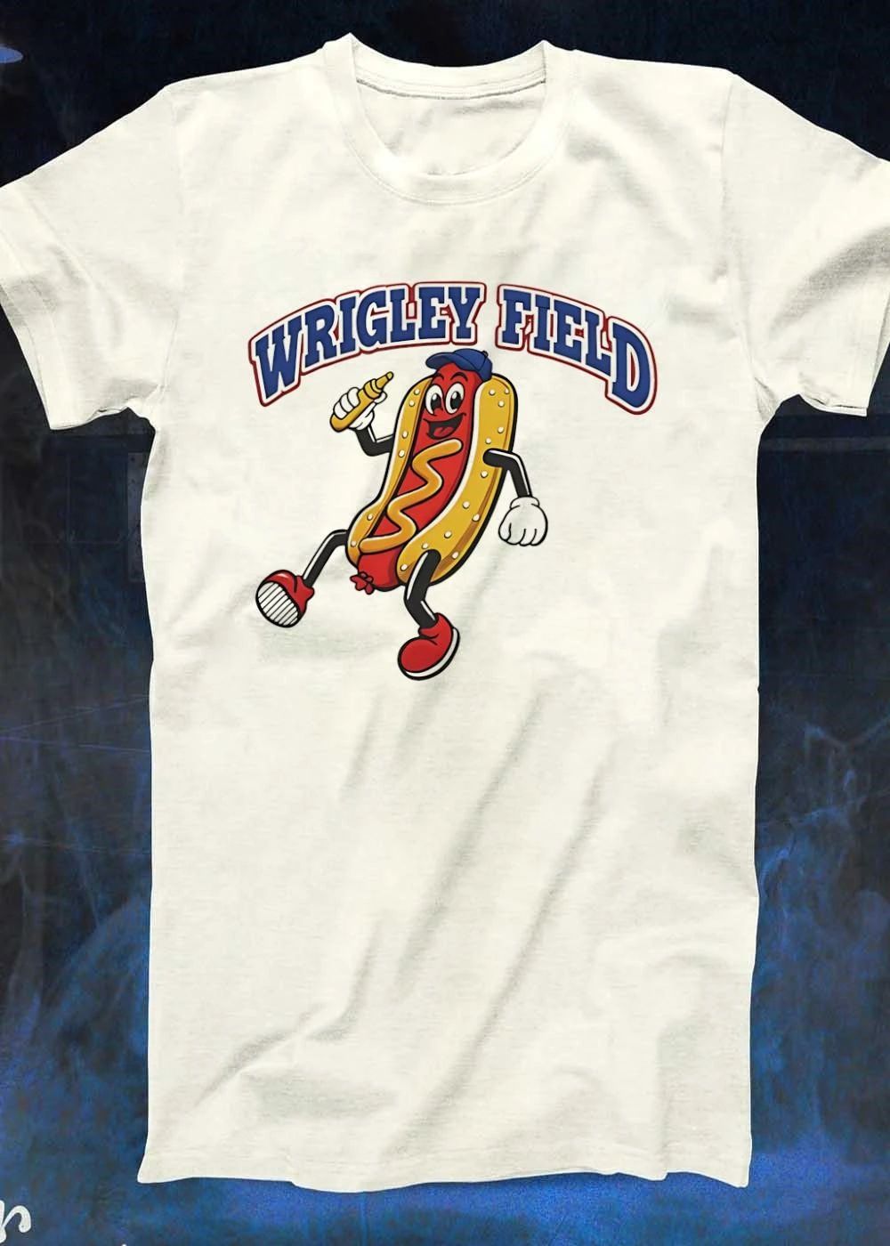 Wrigley Field Hot Dog Running T-Shirt
