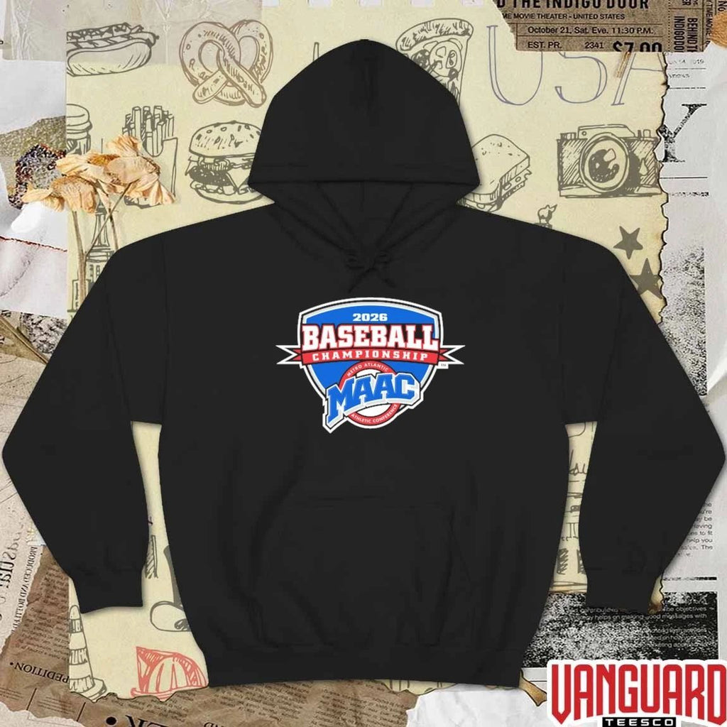 2026 MAAC Metro Atlantic Athletic Conference Baseball Championship Logo t-shirt