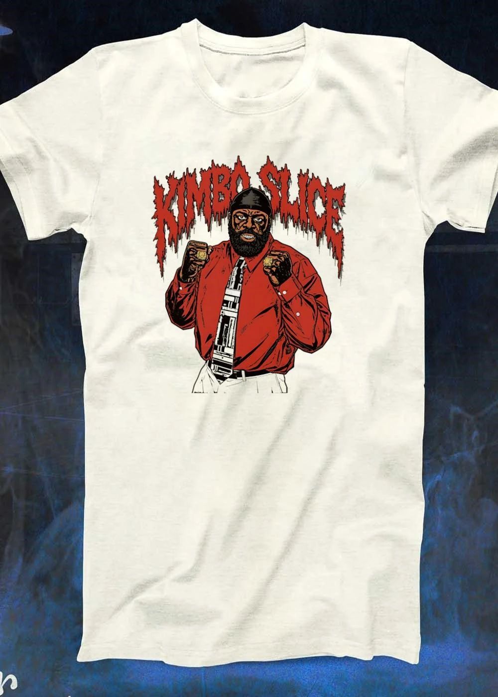 Kimbo Slice MMA Street Fighter Legend Dripping Logo Iconic 2026 Tribute Shirt