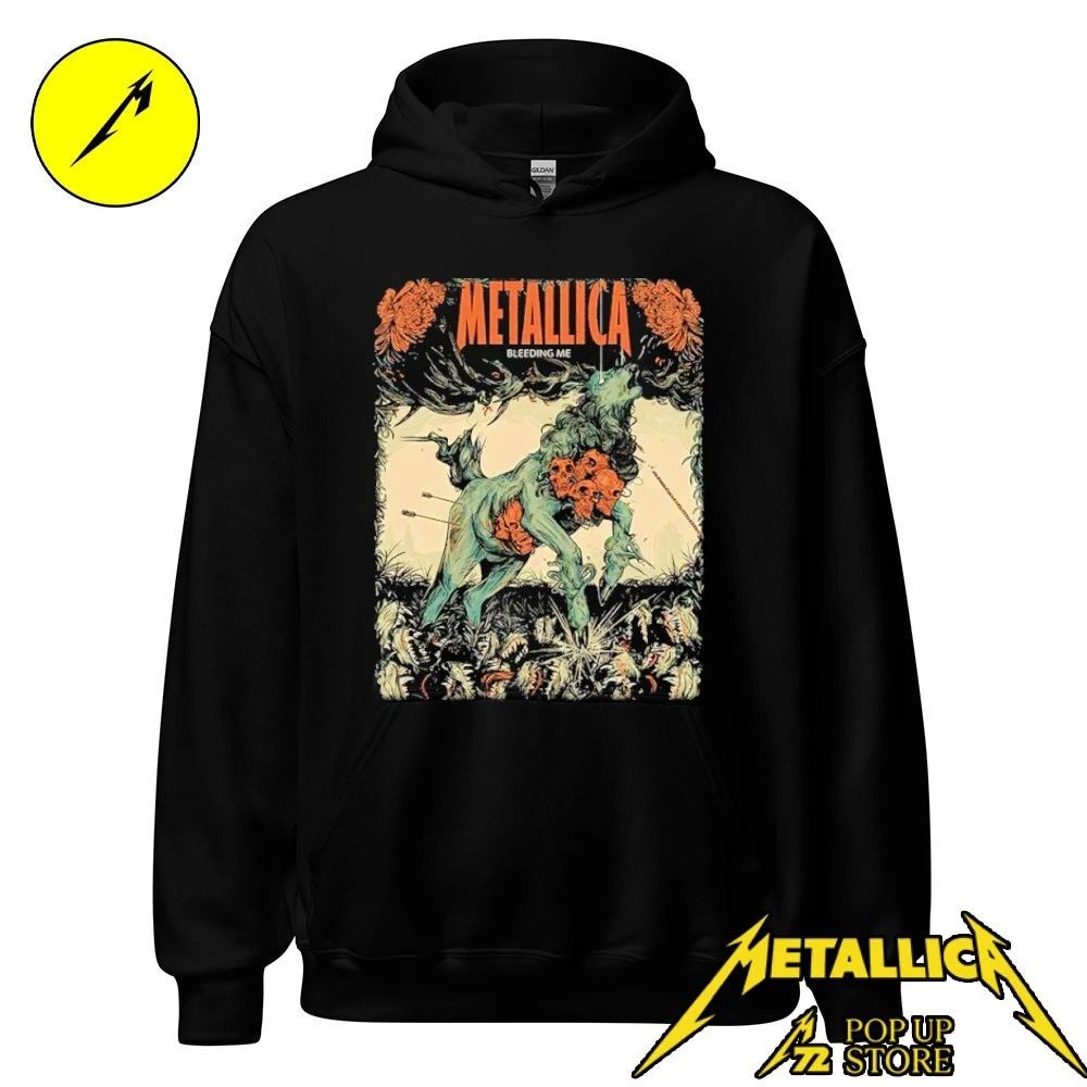 Metallica Pop-up Shop M72 European World Tour 2026 Bleeding Me Shirt