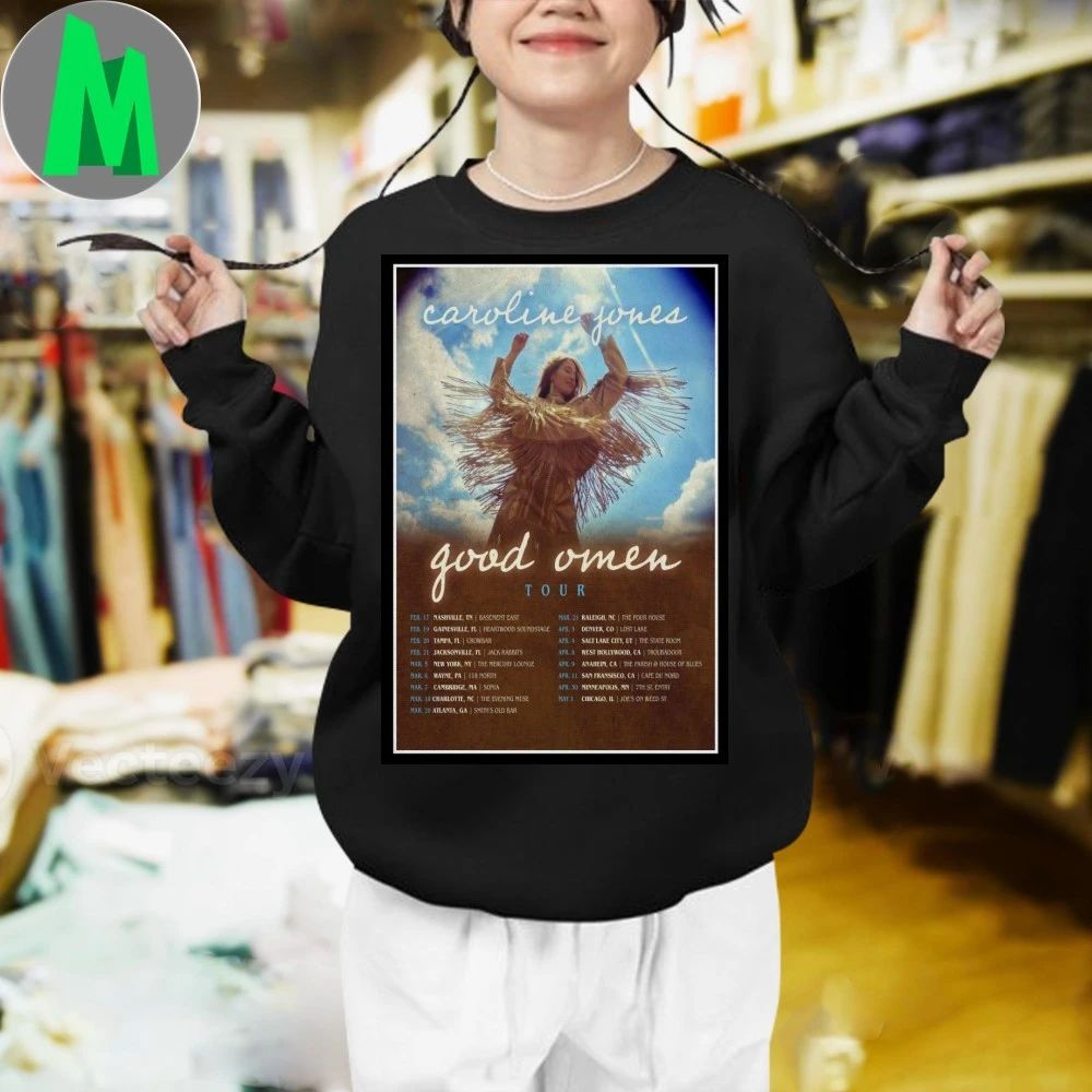 Caroline Jones Tour 2026 Poster Shirt