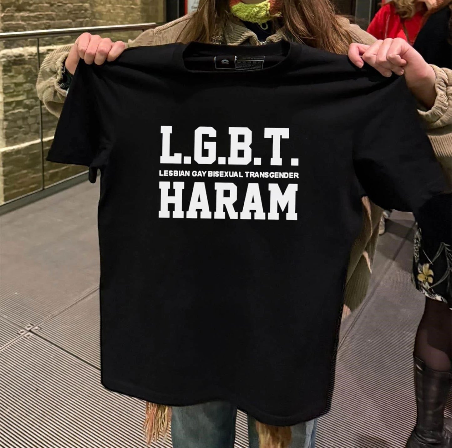 LGBT Lesbian Gay Bisexual Transgender Haram shirt