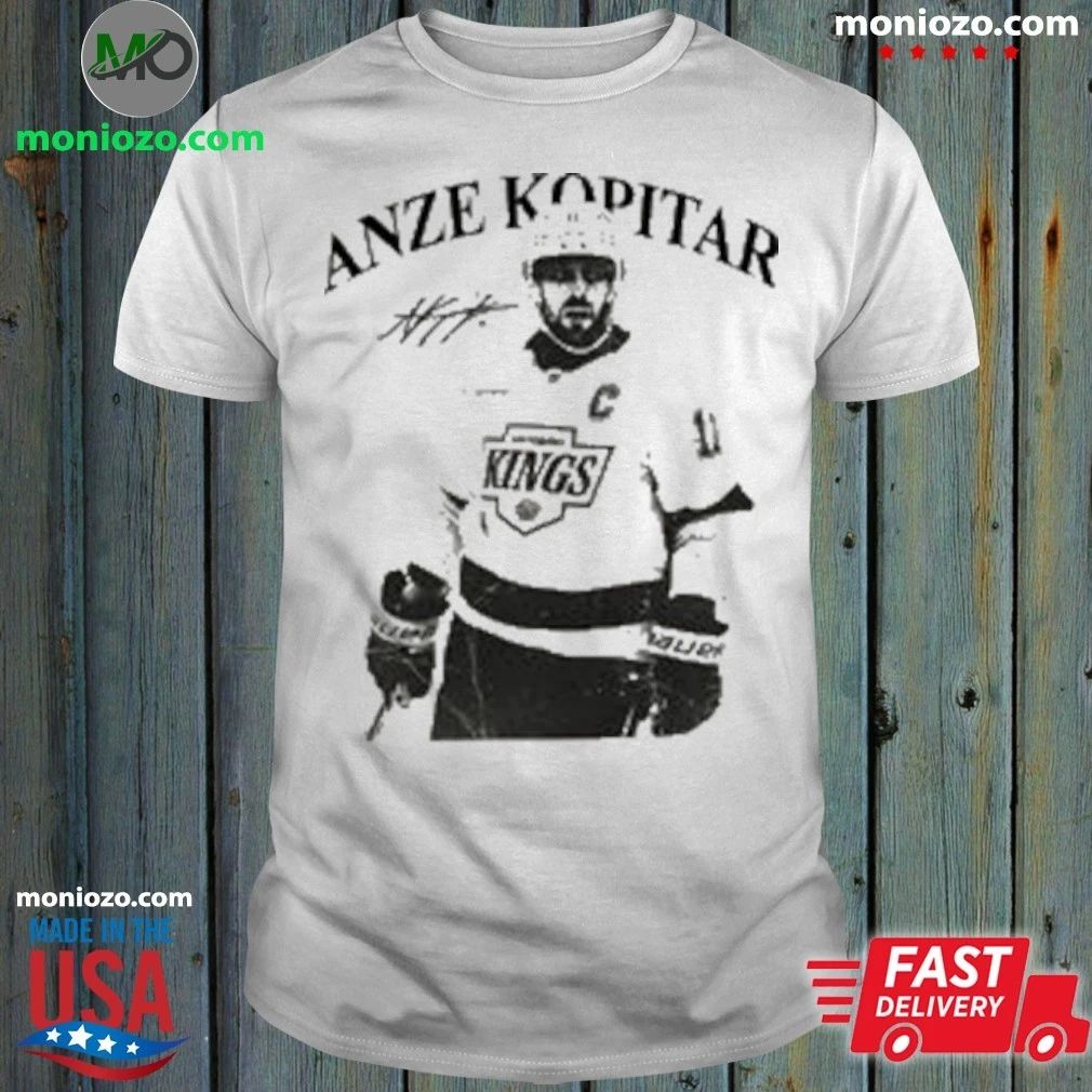 Original Angeles Kings Anze Kopitar Signature Shirt