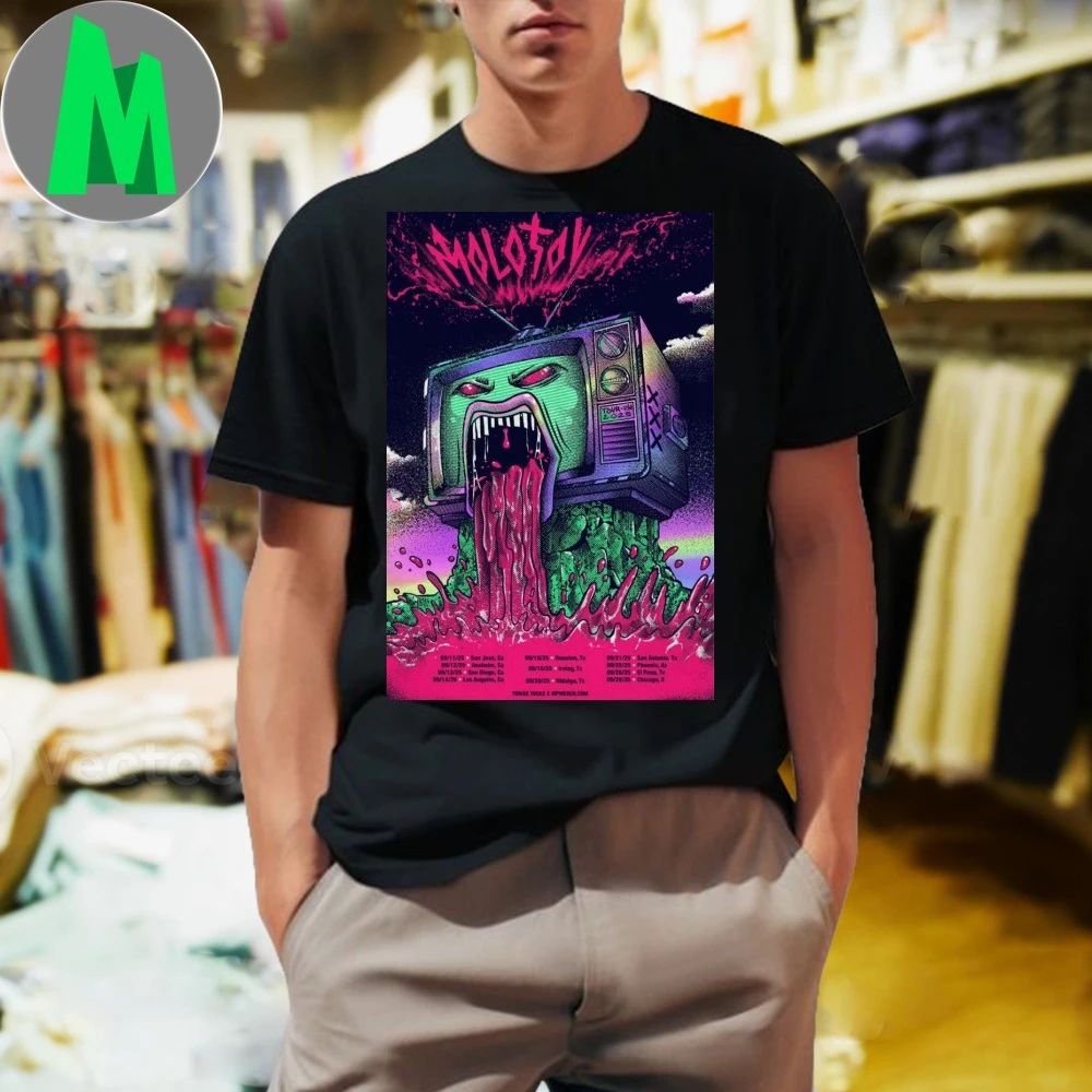 Molotov Tour September Poster 2025 Shirt