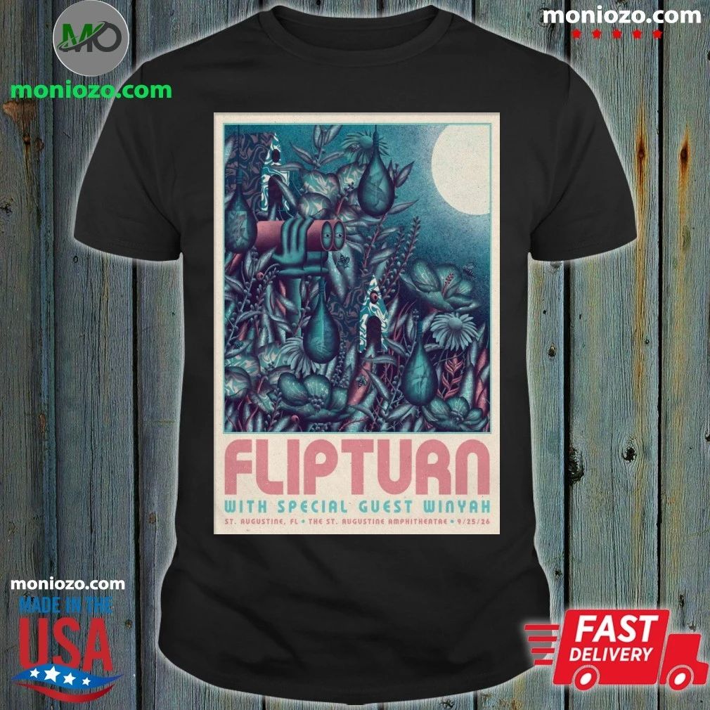 Original Flip Turn September 25 2026 In St. Augustine FL Poster Shirt