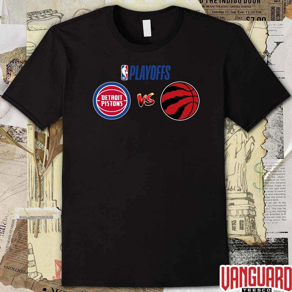 Detroit Pistons vs Toronto Raptors 2026 NBA Playoffs Conference Semifinals t-shirt