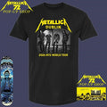 Metallica M72 Dublin, Ireland 2026 Band Members World Tour T-Shirt
