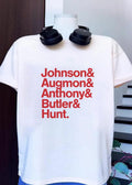 NBA Johnson & Augmon & Anthony & Butler & Hunt Team Shirt