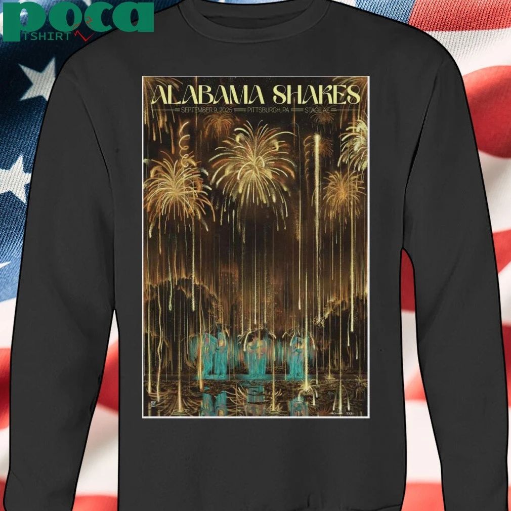 Alabama Shakes Fall Tour 2025 Stage AE in Pittsburgh, PA Poster T-shirt