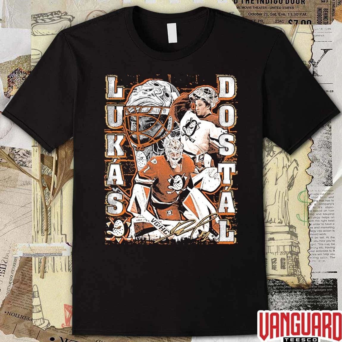 Lukas Dostal the Dostwall Anaheim Ducks NHL t-shirt