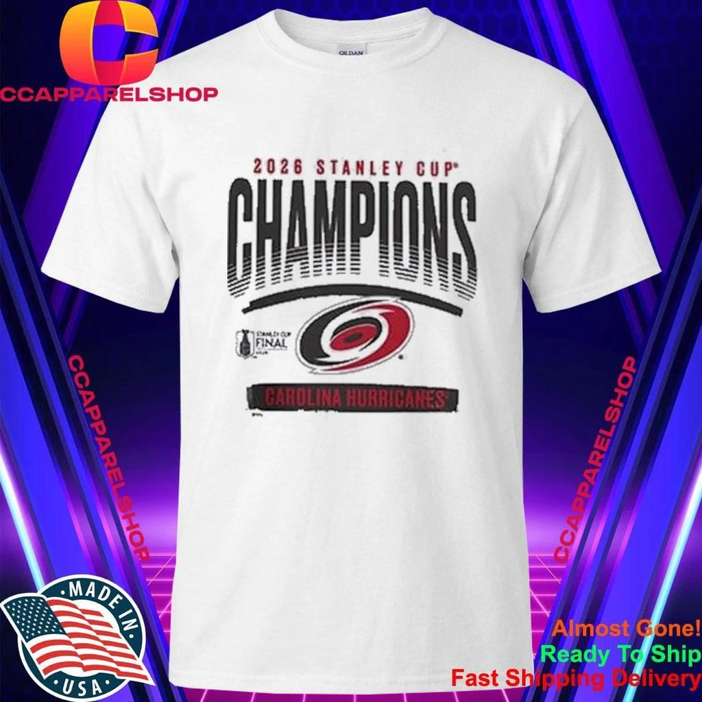 Carolina Hurricanes 2026 Stanley Cup Champions Signature Roster Shirt