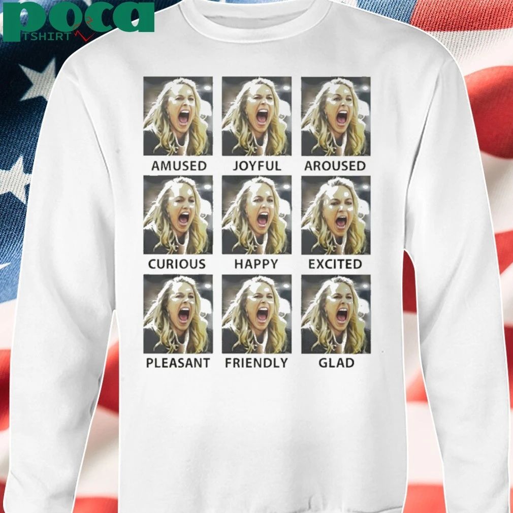 Viral Becky Hammon Emotions Amused Joyfull Aroused Curious Happy Shirt
