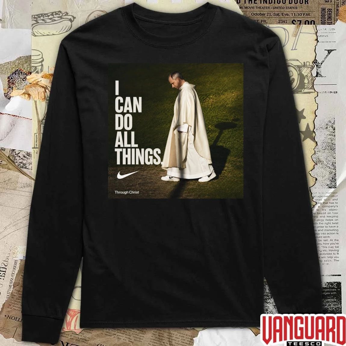 Pope Leo XIV I Can Do All Things 2026 t-shirt