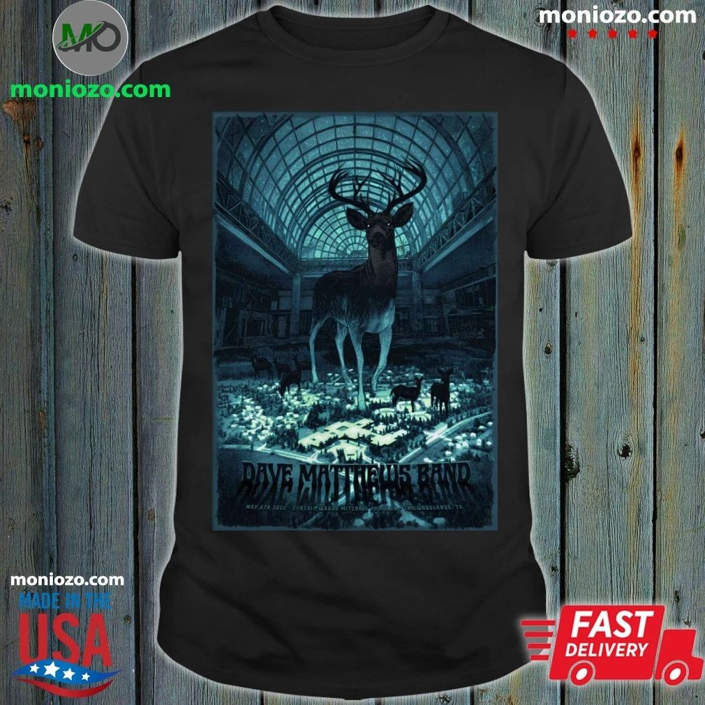 Dave Matthews Band The Woodlands TX Tour On May 8 2026 Poster Shirt