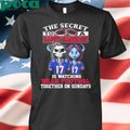 The Secret To A Happy Marriage Is Watching Bills Football Together On Sundays Shirt