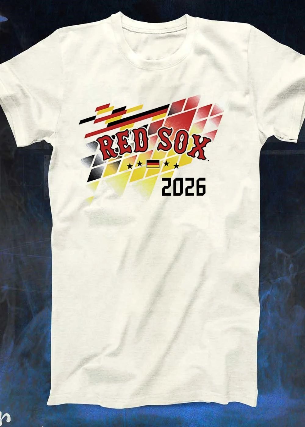 Red Sox Germany 2026 Fan Apparel Red Sox Shirt