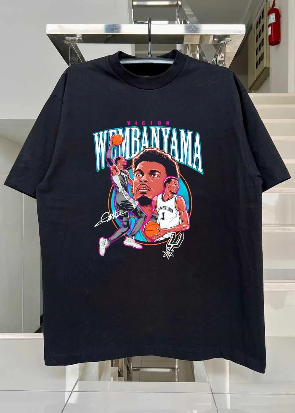 Victor Wembanyama San Antonio Spurs T-Shirt