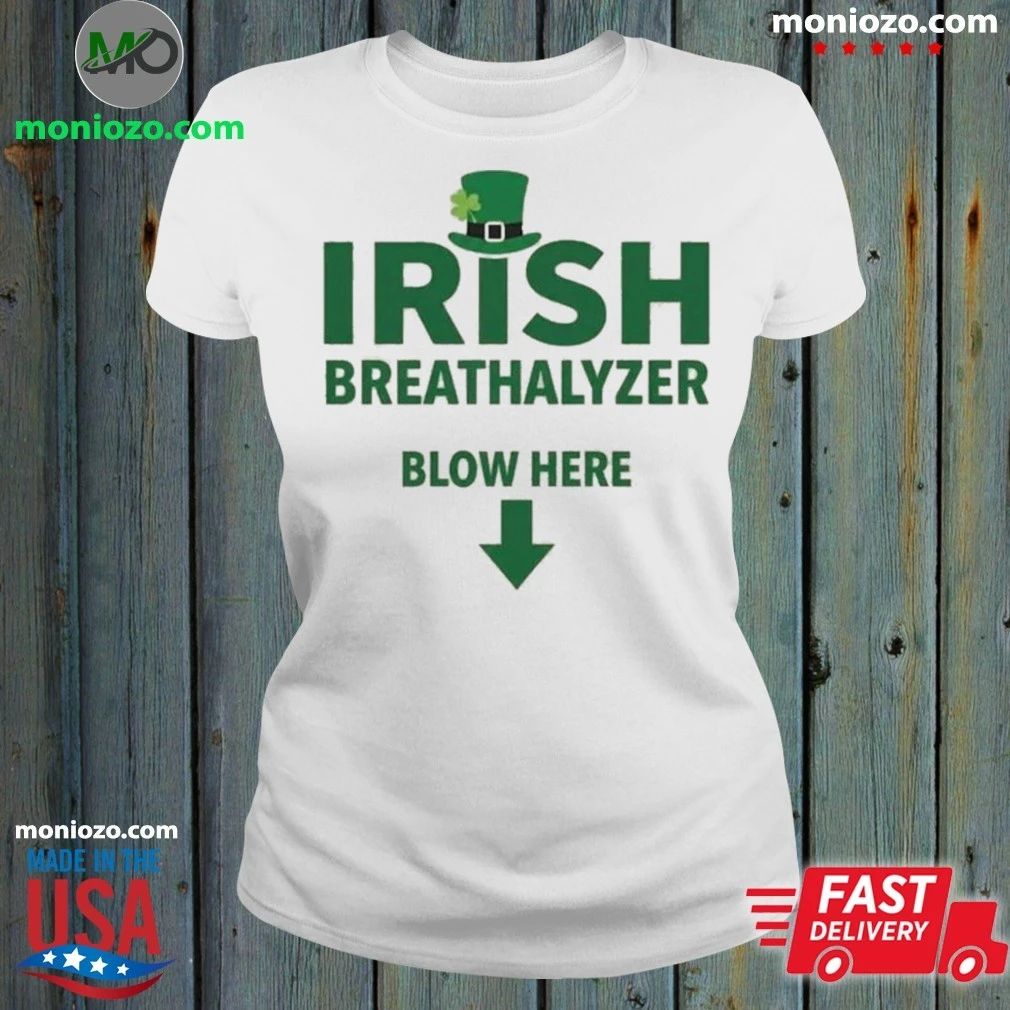 Original Irish Breathalyzer St Patrick’s Day Drinking Shirt