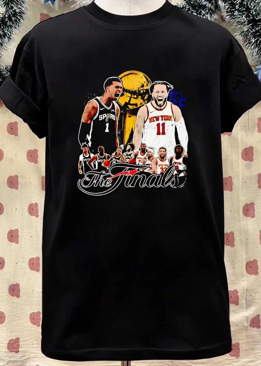 The Finals Victor Wembanyama Jalen Brunson Spurs Knicks T-Shirt