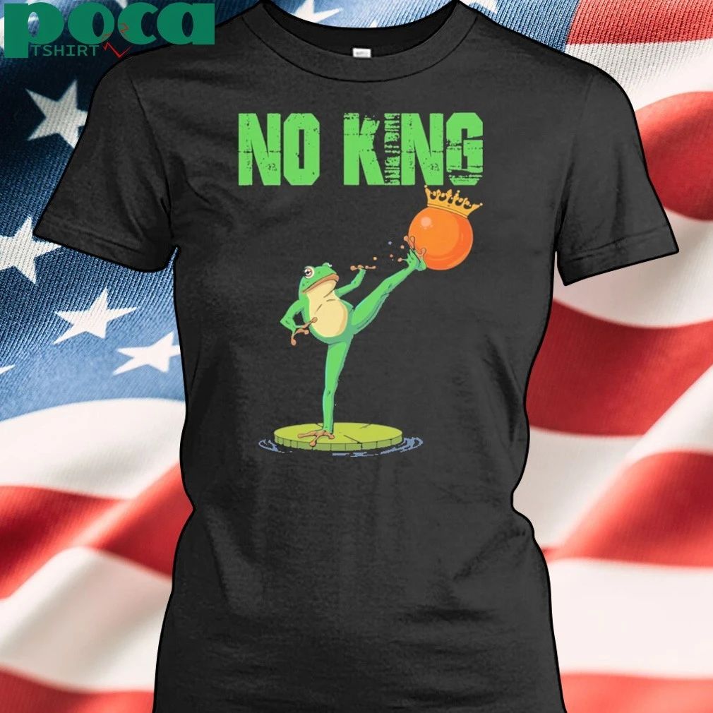 No Kings Portland Frog Protest T-Shirt