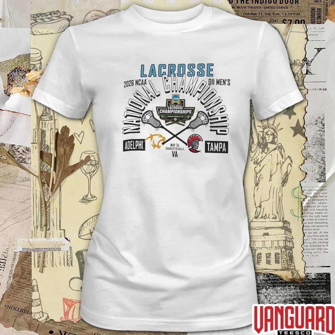 Tampa Spartans Vs Adelphi Panthers 2026 NCAA Division II Men’s Lacrosse Championship May 24 t-shirt
