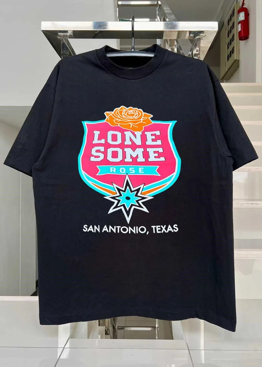 Lonesome Rose San Antonio Spurs NBA Lonesome Rose San Antonio Texas shirt